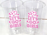 COWGIRL PARTY CUPS - Cowgirl Cups Cowgirl Party Decorations Cowgirl Bachelorette Party Cowgirl Hat Birthday Rodeo Party Cups Let's Go Girls