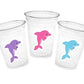 DOLPHIN PARTY CUPS - Dolphin Cups Dolphin Birthday Party Dolphin Party Decorations Under The Sea Party Cups Dolphin Party Supplies Dolphins