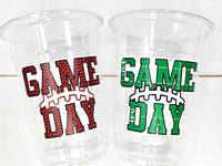 FOOTBALL PARTY CUPS - Football Cups Football Party Cups Football Birthday Cups Football Party Cups Sports Party Cups Football Party Favors