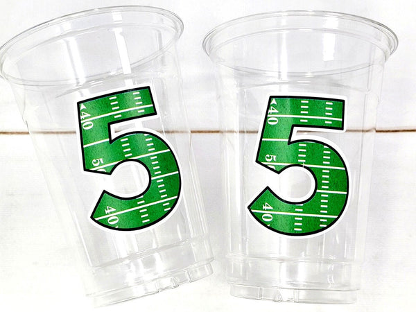 FOOTBALL PARTY CUPS - Football Cups Sports Football Birthday Sports Party Football Party Cups Football Birthday Party Football Party Decor
