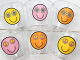 70'S PARTY CUPS -70's Birthday Cups 70's Party Cups 70s Decorations 70's Birthday Party 70s Birthday Party Decorations Hippy Two Groovy Cups