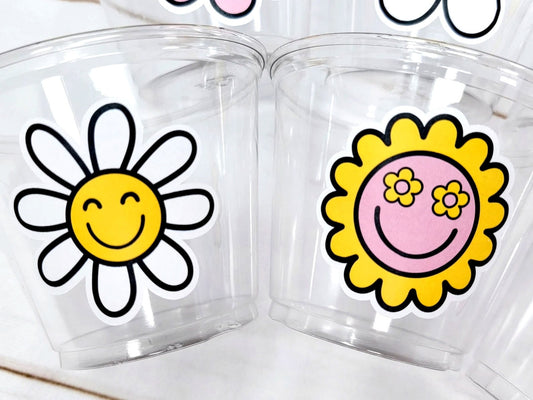 70'S PARTY CUPS - 70's Birthday Cups 70's Party Cups 70's Decorations 70's Birthday Party 70's Birthday Party Decorations Hippie Party Decor