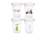 GOLF PARTY CUPS - Girl Golfing Party Cups Golf Birthday Golf Party Golf Decorations Golf Party Supplies Golfing Cups Golf Cups Golf Favors