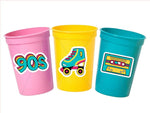 I Love the 90'S PARTY CUPS - 90's Birthday Cups 90's Party Cups 90's Decorations 90's Birthday Party 90's Birthday Party Decorations 90s