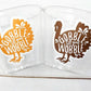 Gobble Till You Wobble Cups Turkey Cups Thanksgiving Cups Thanksgiving Dessert Cups Thanksgiving Dinner Favors Thanksgiving Favors Turkey