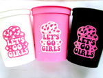 COWGIRL PARTY CUPS - Cowgirl Cups Cowgirl Party Decorations Cowgirl Bachelorette Party Cowgirl Hat Birthday Rodeo Party Cups Let's Go Girls