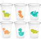 DINOSAUR PARTY CUPS - Dinosaur Treat Cups Dinosaur Birthday Dinosaur Party Dinosaur Party Favors Dinosaur Decorations Dinosaur Favors 1st