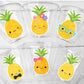 LUAU PARTY CUPS Aloha Party Cups Luau Party Decoration, Luau Party Supplies Luau Baby Shower Tropical Party Decorations Pineapple Apple Cups