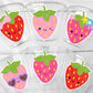STRAWBERRY PARTY CUPS - Strawberry Birthday Cups Strawberry Cups First Birthday Strawberry Party Decorations Strawberry Baby Shower