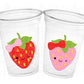 STRAWBERRY PARTY CUPS - Strawberry Birthday Cups Strawberry Cups First Birthday Strawberry Party Decorations Strawberry Baby Shower