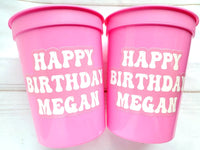 COWGIRL SMILEY FACE Cups Cowgirl Cups Cowgirl Party Favor Cowgirl Bachelorette Party Cowgirl Birthday Rodeo Party Cow Print Hat Cups Disco