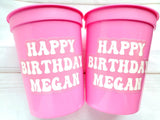 Cowgirl Boot Party Cups Cowgirl Let's Go Girls Cups Rodeo Party Cups Cowgirl Bachelorette Party Cups Favors