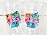 40th PARTY CUPS - Best of 1983 40th Birthday Party Cups 40th Birthday Favors 40th Party Cups 40th Party Decorations 1983 Birthday Party 80s