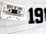 BEST OF 1983 - 40th Birthday Banner 1983 Banner 1983 Party Decorations 40th Party Decorations 40th Party Banner 40 Birthday Party Banner 80s