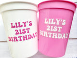 COWGIRL PARTY CUPS - Cowgirl Cups Cowgirl Party Decorations Cowgirl Bachelorette Party Cowgirl Howdy Birthday Rodeo Party Cup Let's Go Girls