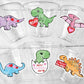 Dinosaur Valentine's Cups - Disposable Valentine’s Party Cups Classroom Party Cups Class Cups Valentines Day Favors Valentines Dinosaur Cups