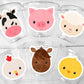FARM PARTY Cups - Farm Cups Farm Animal Cups Farm First Birthday Farm Baby Shower Barnyard Party Farm Birthday Decorations Farm Party Favors