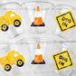 DUMP TRUCK PARTY Cups - Construction Party Cups Dig In Party Cups Construction Truck Cups Construction Birthday Construction Decorations