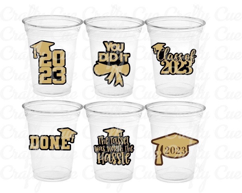 Class of 2023 Party Cups, 2023 Graduation Party Cups, Class of 2023 Decorations, Graduation Decorations, 2023 Graduation Party Cups 2023 Cup