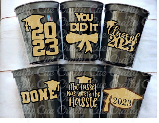 Class of 2023 Party Cups, 2023 Graduation Party Cups, Class of 2023 Decorations, Graduation Decorations, 2023 Graduation Party Cups 2023 Cup