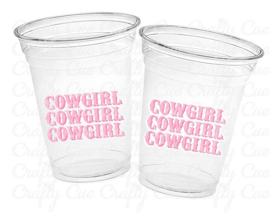 COWGIRL PARTY CUPS - Cowgirl Cups Cowgirl Party Decorations Cowgirl Baby Shower Decorations Baby Sprinkle Cowgirl Boots Birthday Decor Favor