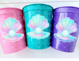 MERMAID PARTY CUPS - Mermaid Birthday Cups Mermaid Party Cups Mermaid Party Decorations Mermaid Party Favors Mermaid Mermaid Party Decor
