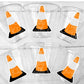 CONSTRUCTION PARTY CUPS - Construction Cone Cups Construction Truck Cups Construction Birthday Construction Party Construction Decorations