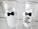 LITTLE MAN PARTY Cups - Little Man Cups Little Man Baby Shower Little Man Party Decorations Little Man Party Supplies Little Man Cups
