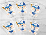 BASEBALL BABY SHOWER Party Cups - Baseball Cups Baseball Party Cups Baseball Birthday Cups Baseball Cups Cups Favors 1st Birthday