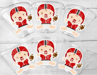 FOOTBALL BABY SHOWER Party Cups - Football Cups Football Party Cups Football Birthday Cups Football Party Favors 1st Birthday Party Cups