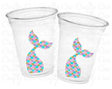 MERMAID PARTY CUPS - Mermaid Birthday Cups Mermaid Party Cups Mermaid Party Decorations Mermaid Party Favors Mermaid Mermaid Party Decor