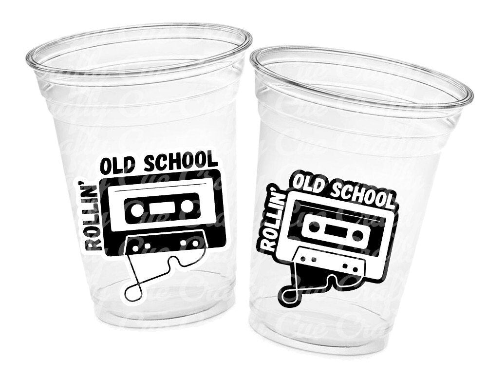 40th PARTY CUPS - Vintage 1983 40th Birthday Party 40th Birthday Favors 40th Party Cups 40th Party Decorations 1983 Birthday Party Cups