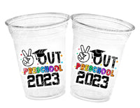 PRESCHOOL GRADUATION CUPS - Preschool Graduation Cups 2023 Preschool Cups Graduation Party Graduation 2023 Party Favors Pre-K Party Cups