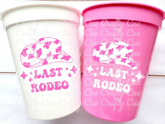 COWGIRL PARTY CUPS - Cowgirl Cups Cowgirl Party Decorations Cowgirl Bachelorette Party Cowgirl Hat Birthday Rodeo Party Cups Let's Go Girls