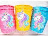 UNICORN PARTY CUPS - Unicorn Birthday Unicorn Party Unicorn Treat Cups Unicorn Party Decorations Unicorn Decorations Unicorn Party Favors