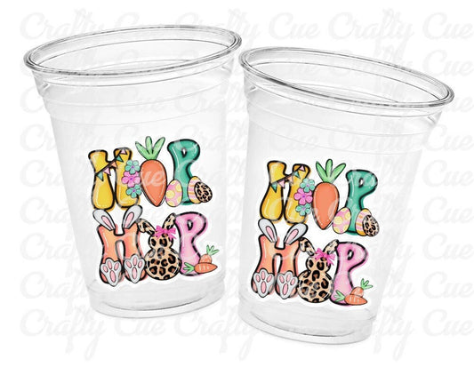 EASTER BUNNY RABBIT Party Cups - Easter Party Cups Rabbit Party Favors Rabbit Cups Easter Party Cups Easter Bunny Cups Easter Party Favors