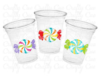 CANDY PARTY CUPS - Candy Cups Candy Birthday Cups Christmas Party Cups Christmas Decorations Candy Birthday Christmas Party Favors Sweet 16