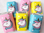 30 - UNICORN PARTY STICKERS for mini candy Unicorn Stickers Unicorn Party Favors Unicorn Candy Wrapper Stickers Unicorn Birthday Decoration