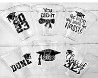 Class of 2023 Party Cups, 2023 Graduation Party Cups, Class of 2023 Decorations, Graduation Decorations, 2023 Graduation Party Cups 2023 Cup