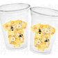 BEE PARTY CUPS - Bee Baby Shower Cups BaBee Shower Cups Sweet as can Bee Bumble Bee Party Favors Bee Decorations Bee Party Supplies Favors