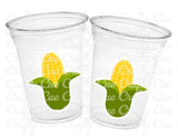 CORN PARTY CUPS - Fall Party Cups Harvest Party Cups Harvest Birthday Cups Harvest Party Decorations Corn Decorations Corn Party Supplies