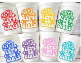 COWGIRL PARTY CUPS - Cowgirl Cups Cowgirl Party Decorations Cowgirl Bachelorette Party Cowgirl Hat Birthday Rodeo Party Cups Let's Go Girls