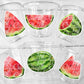 WATERMELON PARTY CUPS - Watermelon Party Favors Watermelon Treat Cups Watermelon Birthday One in a Melon First Birthday 1st Birthday