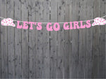 COWGIRL PARTY BANNER Let's Go Girls Banner Cowgirl Birthday Banner Cowgirl Cowgirl Party Banner Decorations Bachelorette Party Banner