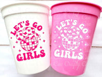 DISCO COWGIRL PARTY Cups -Cowgirl Cups Cowgirl Party Decorations Cowgirl Bachelorette Party Cowgirl Hat Birthday Rodeo Party Cups Disco Ball