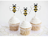 Bee Cupcake Toppers, Bumble Bee Cupcake Toppers, Mom to Bee Cupcake toppers, cake toppers