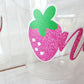 STRAWBERRY PARTY CUPS - Strawberry Birthday Cups Strawberry Cups First Birthday Strawberry One Party Decorations Strawberry Baby Shower
