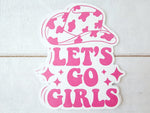 6 - COWGIRL Let's Go Girls Cutouts