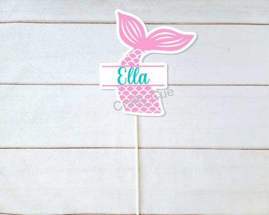 Mermaid Cake Topper, Mermaid Birthday, Mermaid Party Decorations, Mermaid Cake Decorations, Mermaid Centerpieces, Mermaid Party Supplies