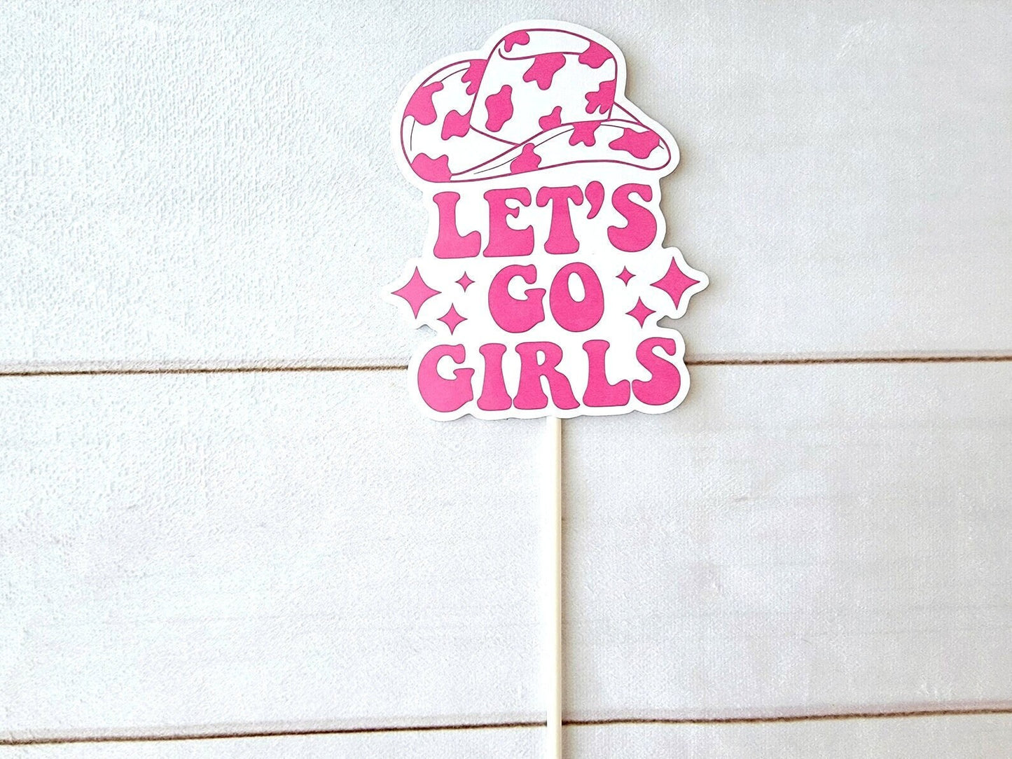 Cowgirl Cake Topper, Cowgirl Birthday Cake Topper, Cowgirl Bachelorette Cake Topper, Cowgirl Centerpieces, Cowgirl Party, Last Rodeo